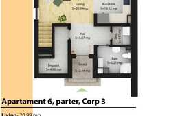 Unitate locativa in ansamblu privat de duplexuri, calitate premium, Gilau ! 