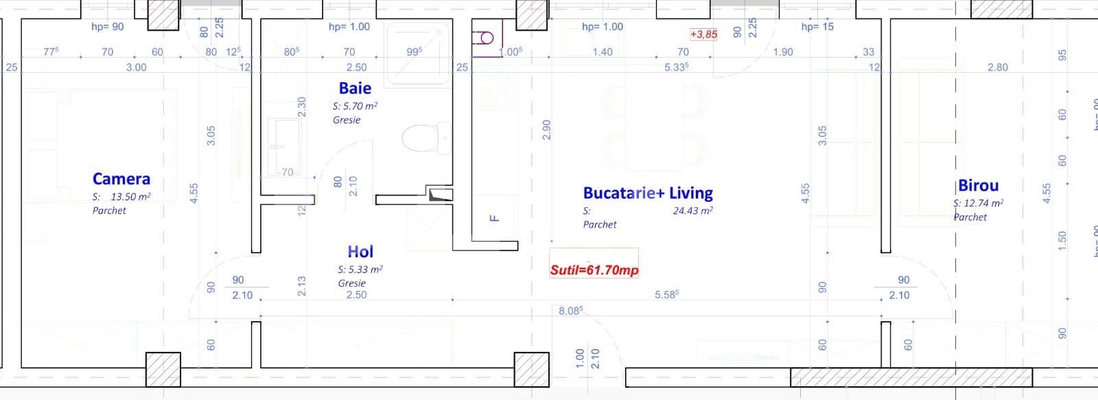 Apartament de vânzare 2 camere Floreşti - 51390AV | BLITZ Cluj-Napoca | Poza3