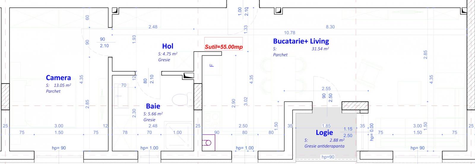 Apartament de vânzare 2 camere Floreşti - 51392AV | BLITZ Cluj-Napoca | Poza1