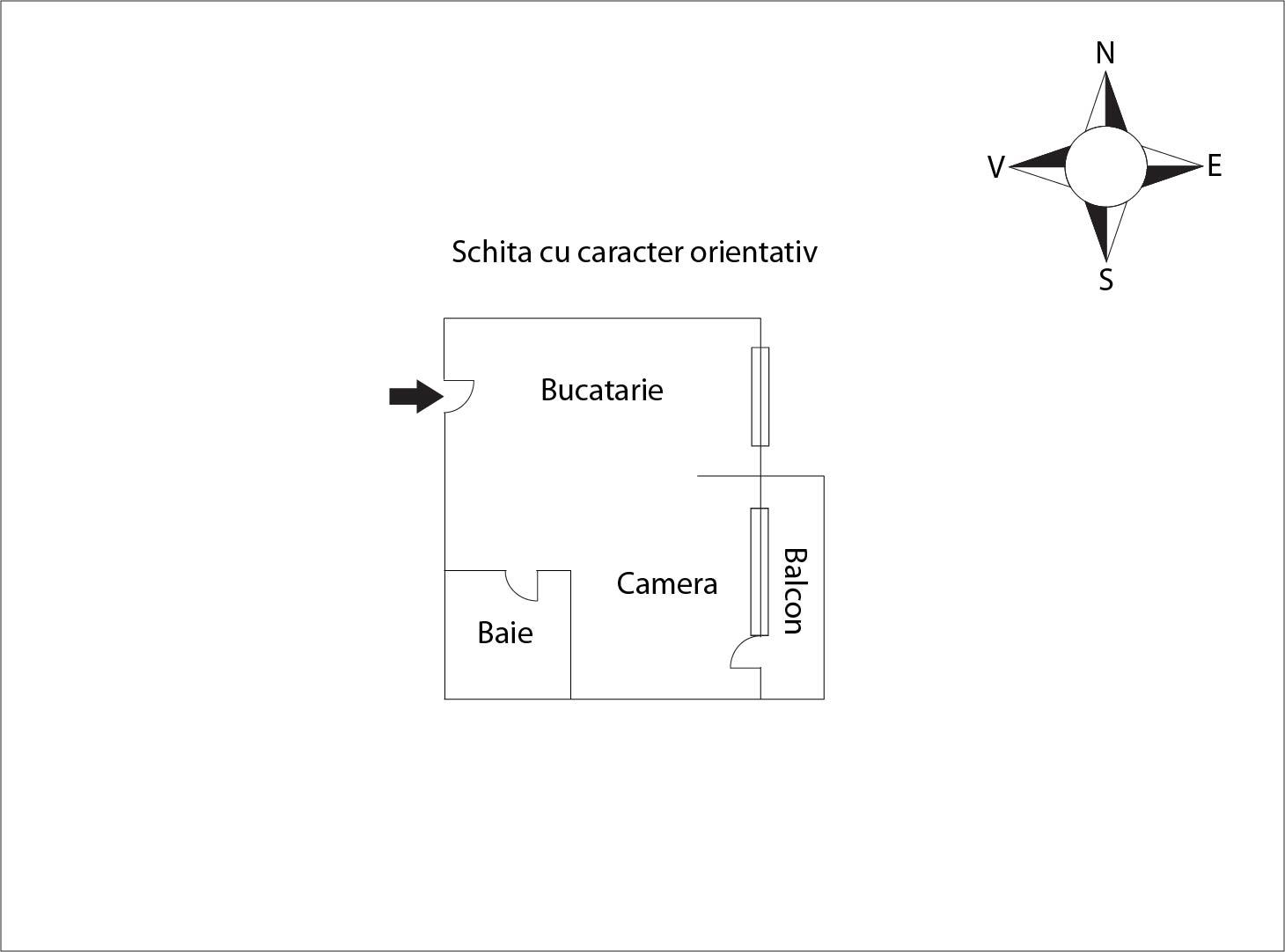 Garsonieră de vânzare Floreşti - 51471AV | BLITZ Cluj-Napoca | Poza1