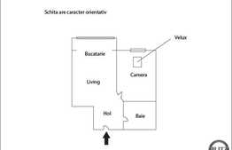 Vanzare 1 camera, 39 mp utili, zona strazii Florilor