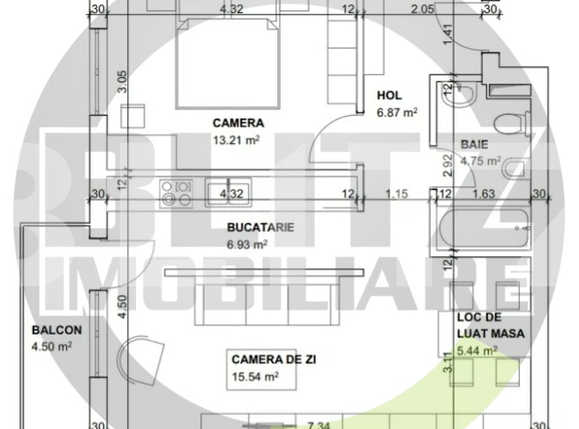 Apartament de vânzare 2 camere Marasti - 51497AV | BLITZ Cluj-Napoca | Poza1