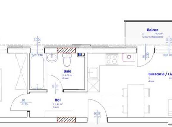 Apartament de vânzare 2 camere Manastur - 51620AV | BLITZ Cluj-Napoca | Poza2