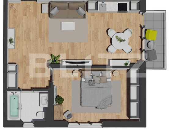 Apartament de vânzare 2 camere Manastur - 51636AV | BLITZ Cluj-Napoca | Poza2