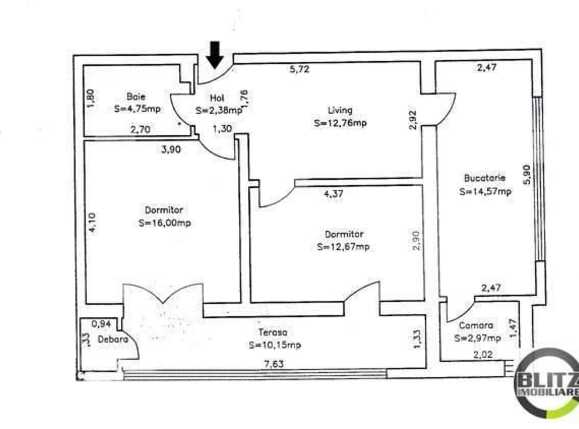 Apartament de vânzare 3 camere Floreşti - 5172AV | BLITZ Cluj-Napoca | Poza9