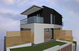 Casa individuala de vanzare, finisata si mobilata, 145 mp utili, 293 mp teren