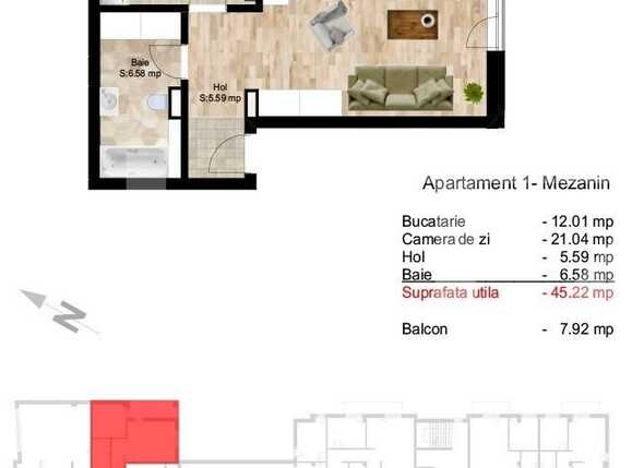 Garsonieră de vânzare Central - 51772AV | BLITZ Cluj-Napoca | Poza3