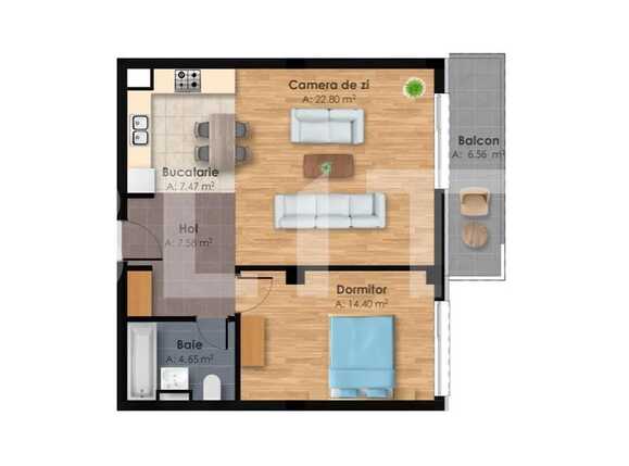 Apartament de vânzare 2 camere Central - 51781AV | BLITZ Cluj-Napoca | Poza11