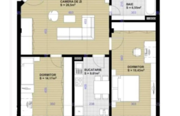 Oportunitate! Apartament cu 3 camere, 76mp, in Apahida!