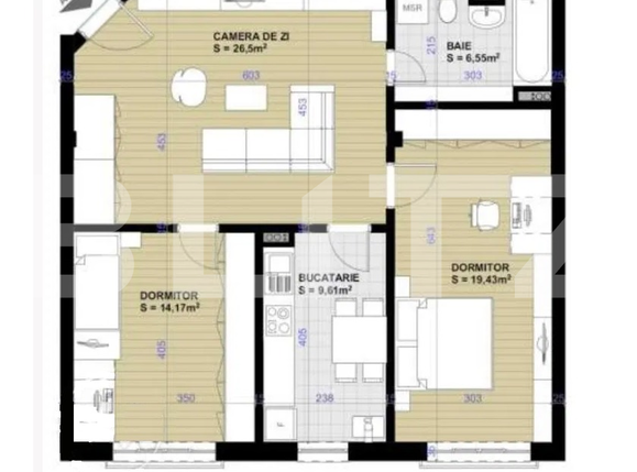 Apartament de vânzare 3 camere Apahida - 51834AV | BLITZ Cluj-Napoca | Poza2