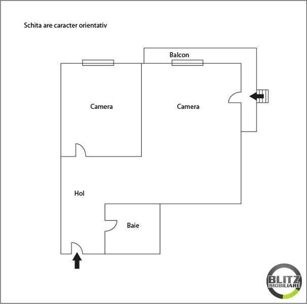 Apartament de vânzare 2 camere Floreşti - 5188AV | BLITZ Cluj-Napoca | Poza1