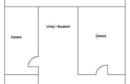 3 camere finisat complet in bloc cu lift, expunere sudica