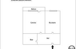 COMISION 0%. Apartament cu 1 camera, 37 mp utili, decomandat, zona Florilor