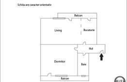 2 camere, 56 mp utili, 2 balcoane, zona Eroilor! Etaj intermediar! Loc parcare!