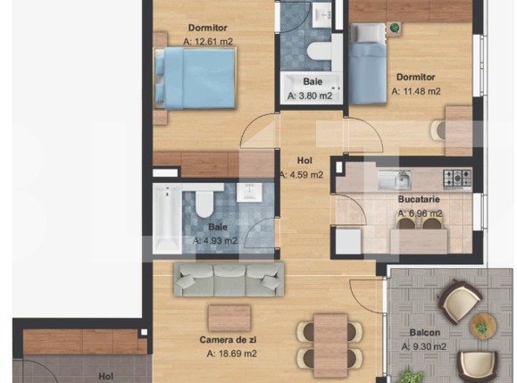 Apartament de vânzare 3 camere Bună Ziua - 52423AV | BLITZ Cluj-Napoca | Poza7