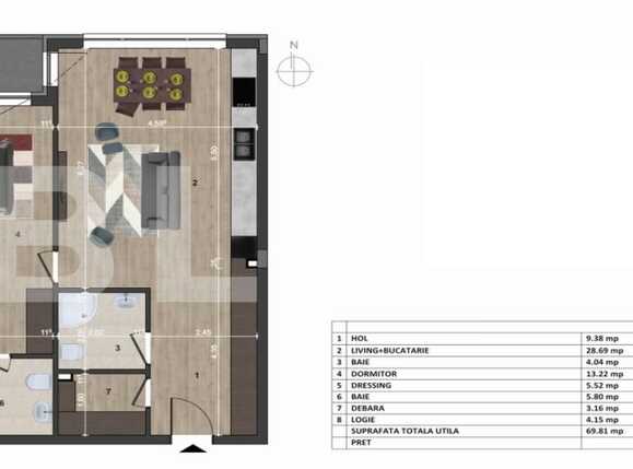 Apartament de vânzare 2 camere Europa - 52452AV | BLITZ Cluj-Napoca | Poza1