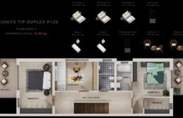 Casa tip duplex de vanzare in Andrei Muresanu cu panorama deosebita!