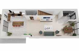 Casa tip duplex de vanzare in Andrei Muresanu cu panorama deosebita!