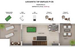 Casa tip duplex de vanzare in Andrei Muresanu cu panorama deosebita!