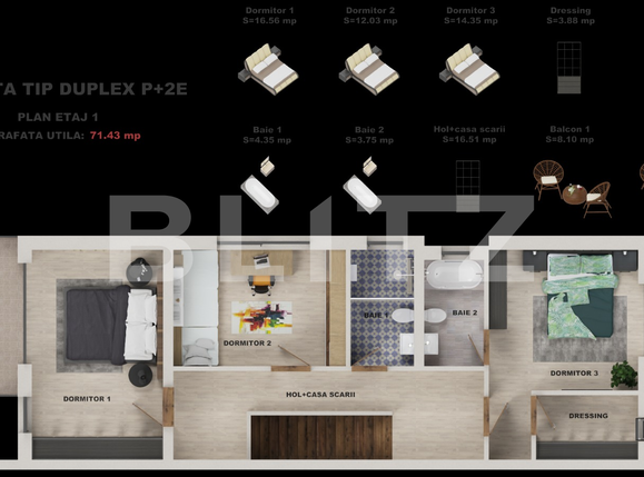 Casa de vânzare 5 camere Andrei Mureşanu - 52495CV | BLITZ Cluj-Napoca | Poza13