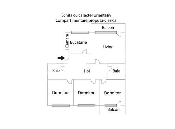 Apartament de vânzare 4 camere Marasti - 52501AV | BLITZ Cluj-Napoca | Poza2