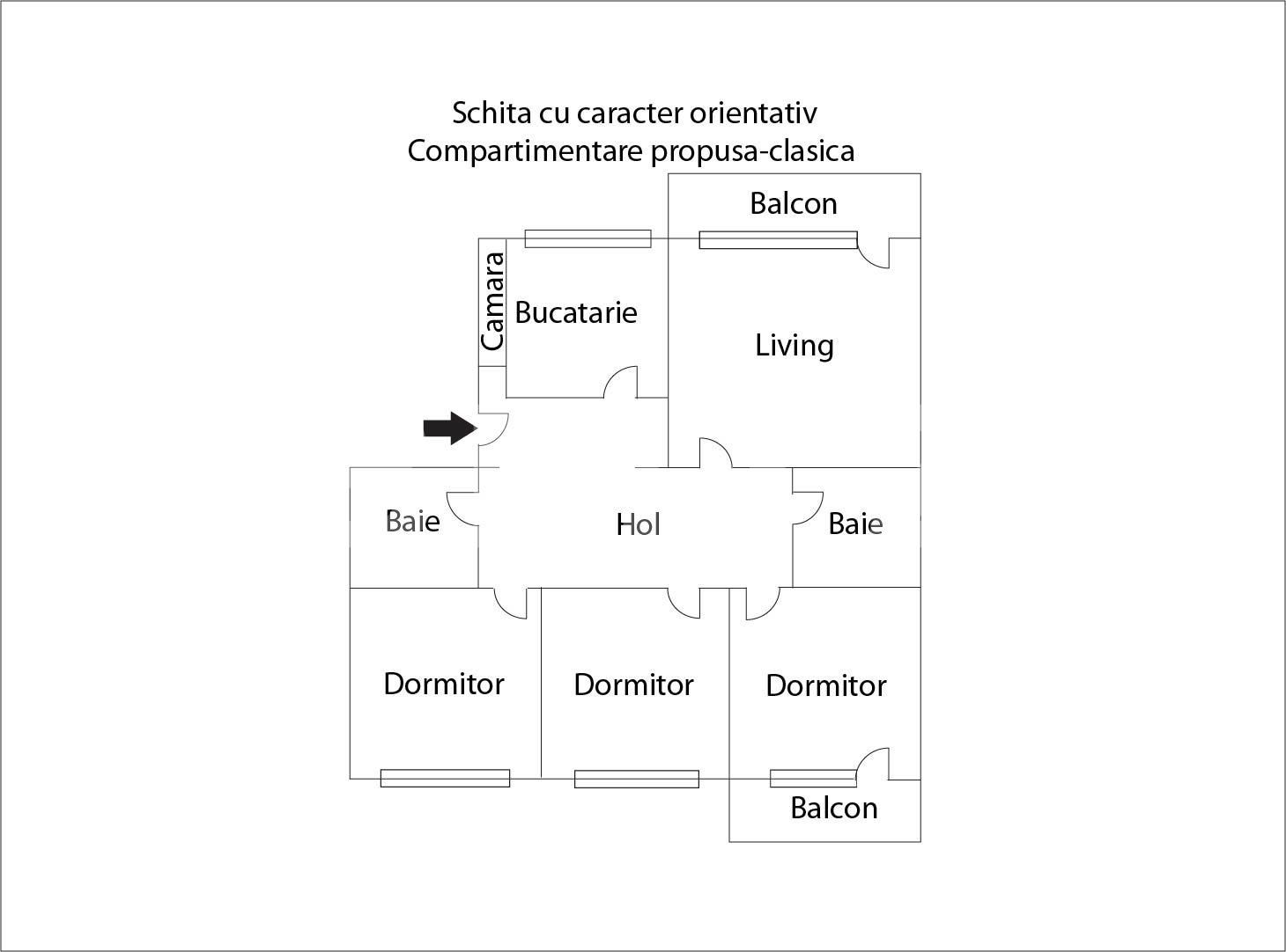 Apartament de vânzare 4 camere Marasti - 52501AV | BLITZ Cluj-Napoca | Poza2