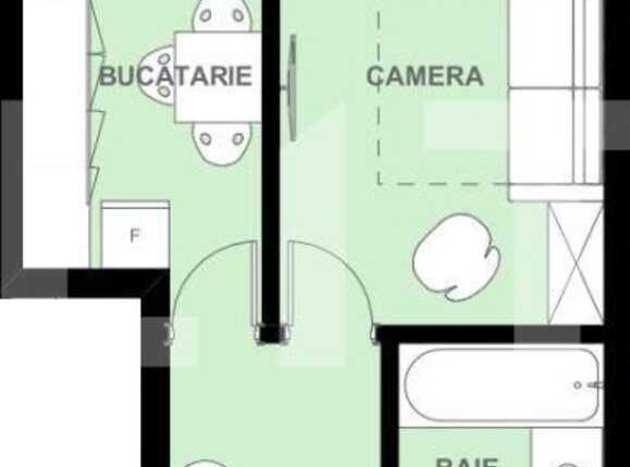 Garsonieră de vânzare Apahida - 52521AV | BLITZ Cluj-Napoca | Poza1