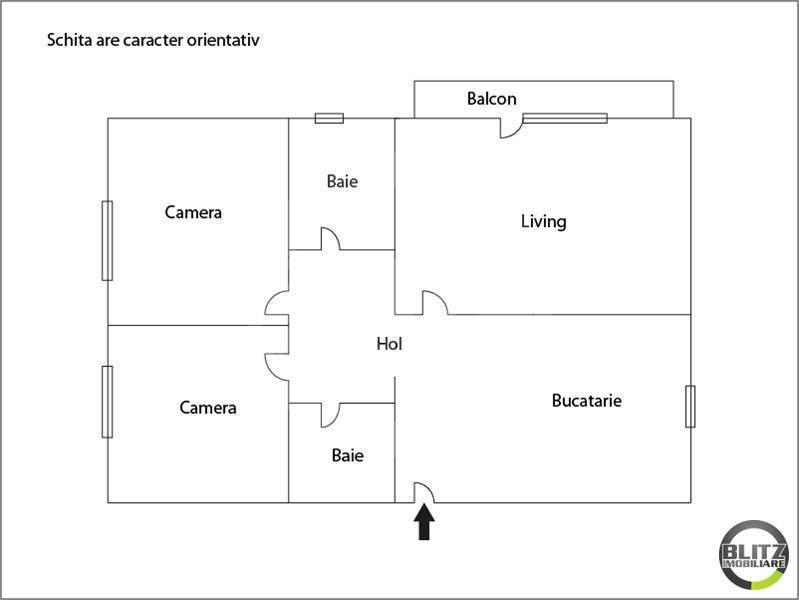 Apartament de vânzare 3 camere Zorilor - 5260AV | BLITZ Cluj-Napoca | Poza1