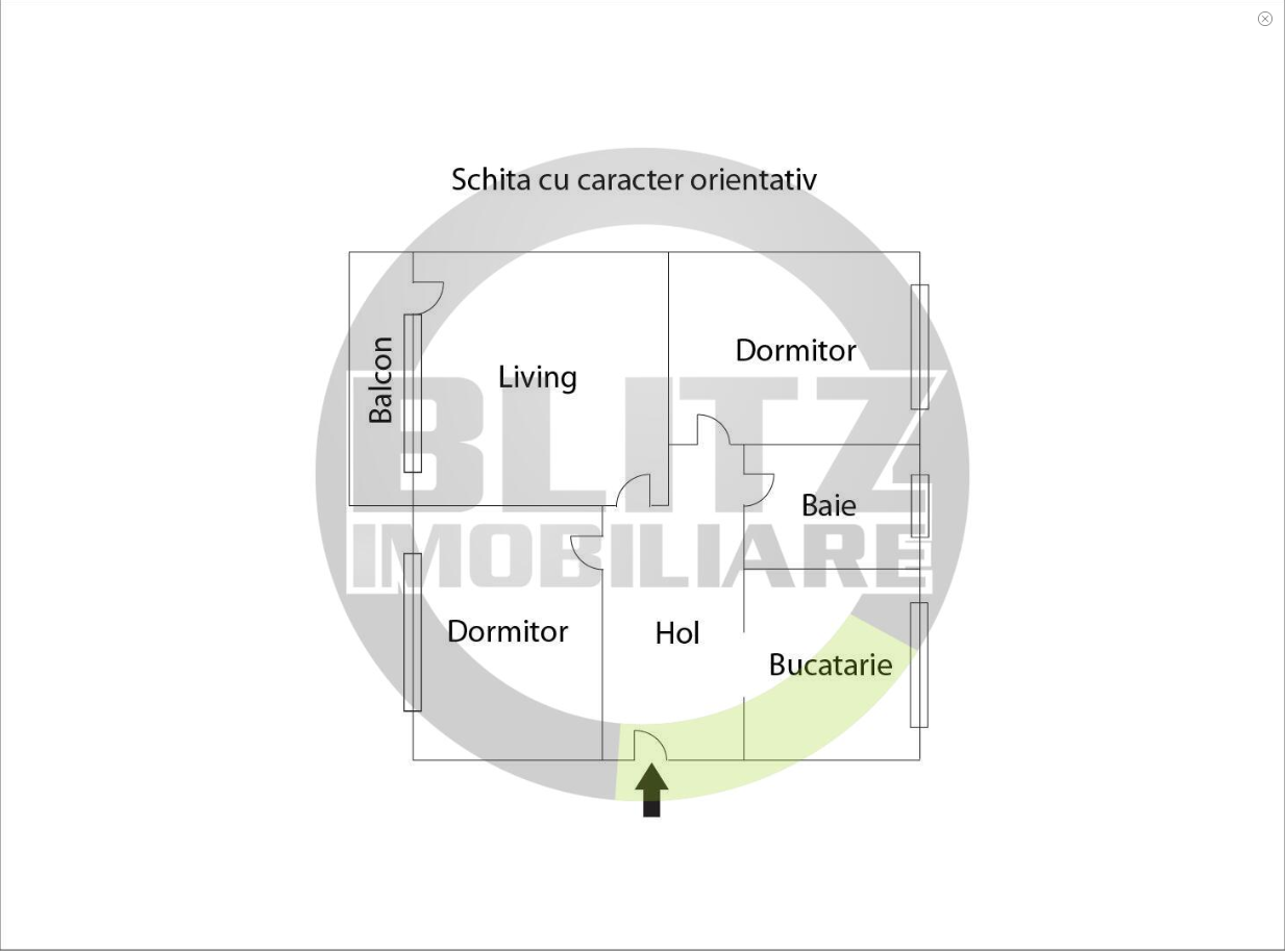 Apartament de vânzare 3 camere Manastur - 52616AV | BLITZ Cluj-Napoca | Poza1