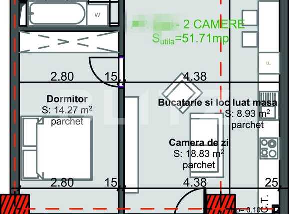 Apartament de vânzare 2 camere Marasti - 52647AV | BLITZ Cluj-Napoca | Poza6