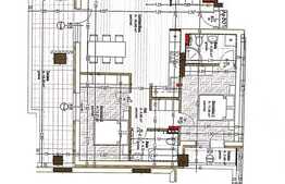 Apartament 3 camere, terasa , partial mobilat si utilat, zona strazii Oasului