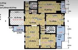 Apartament 4 camere, 98 mp, decomandat, zona Spitalul de Recuperare