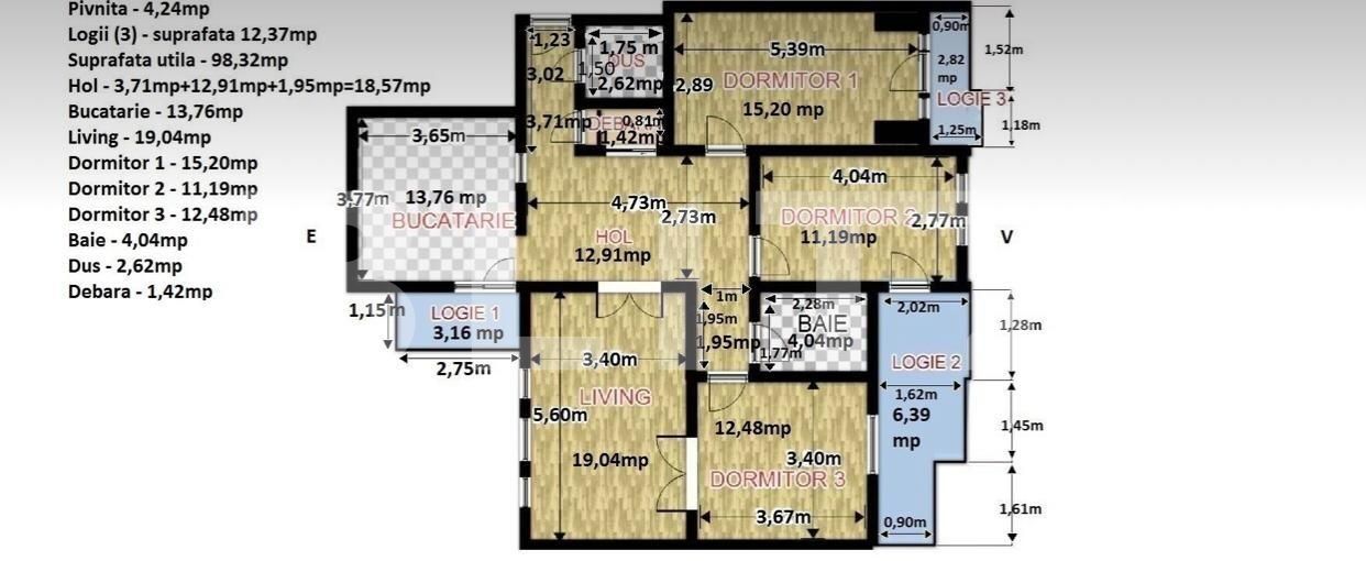 Apartament de vânzare 4 camere Zorilor - 52689AV | BLITZ Cluj-Napoca | Poza9