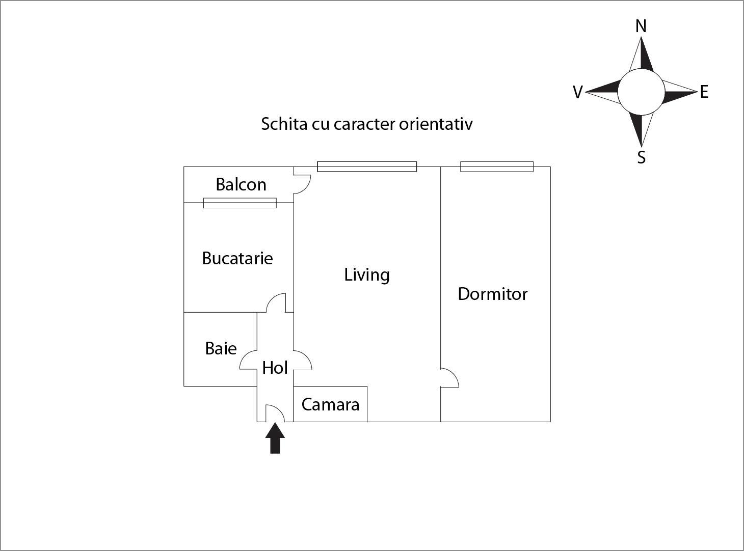Apartament de vânzare 2 camere Central - 52715AV | BLITZ Cluj-Napoca | Poza1