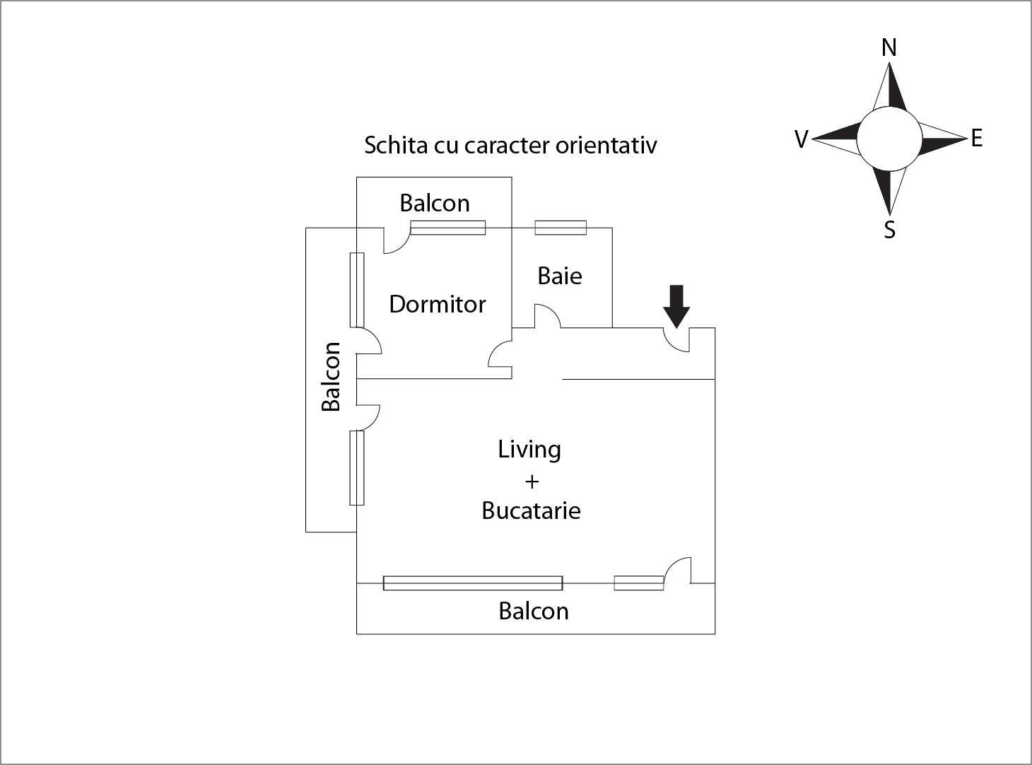 Apartament de vânzare 2 camere Floreşti - 52721AV | BLITZ Cluj-Napoca | Poza1