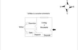 Apartament cu 2 camere, 52 mp, semifinisat! Zona Muzeul Apei
