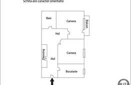 Vanzare 2 camere, 50 mp utili, zona strazii Ioan Rus!