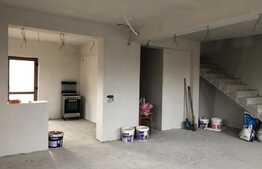 Casa noua semifinisata, 130mp cu 1000mp teren in Campenesti