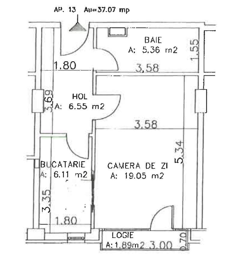 Garsonieră de vânzare Gheorgheni - 52808AV | BLITZ Cluj-Napoca | Poza1