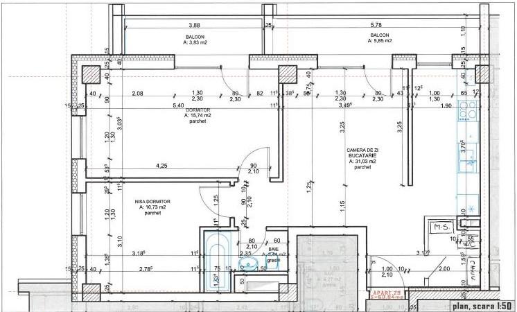Apartament de vânzare 3 camere Gheorgheni - 52809AV | BLITZ Cluj-Napoca | Poza1