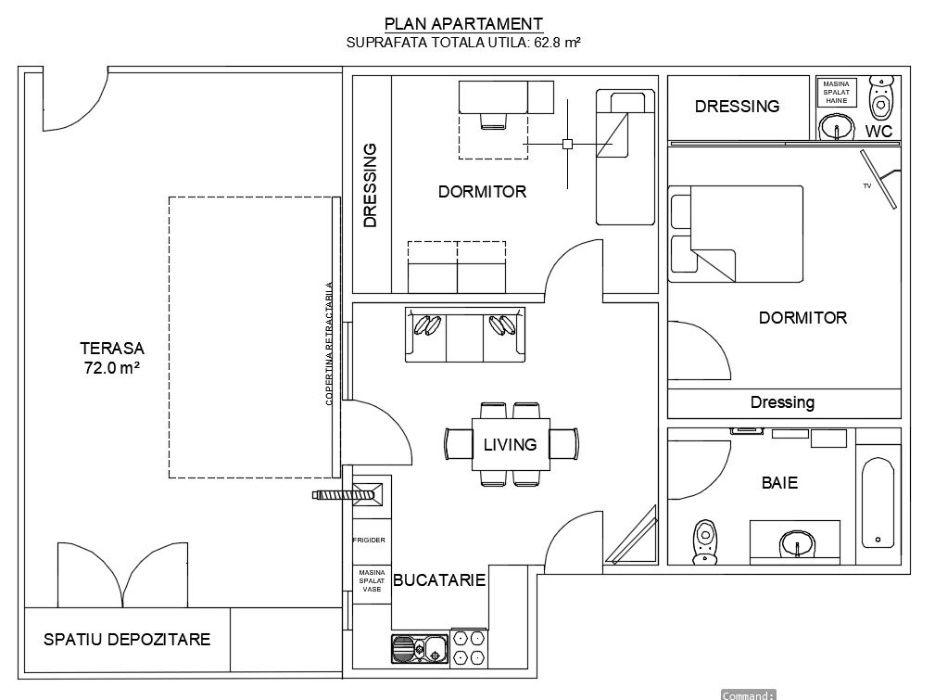 Apartament de închiriat 3 camere Zorilor - 52836AI | BLITZ Cluj-Napoca | Poza1