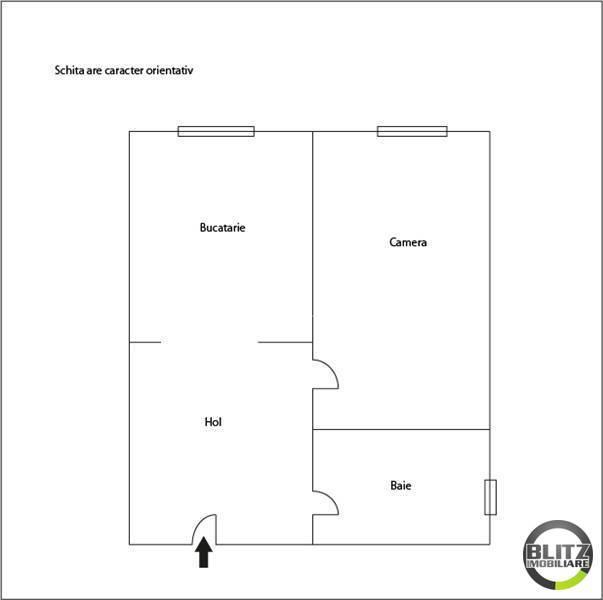 Garsonieră de vânzare Floreşti - 5287AV | BLITZ Cluj-Napoca | Poza1