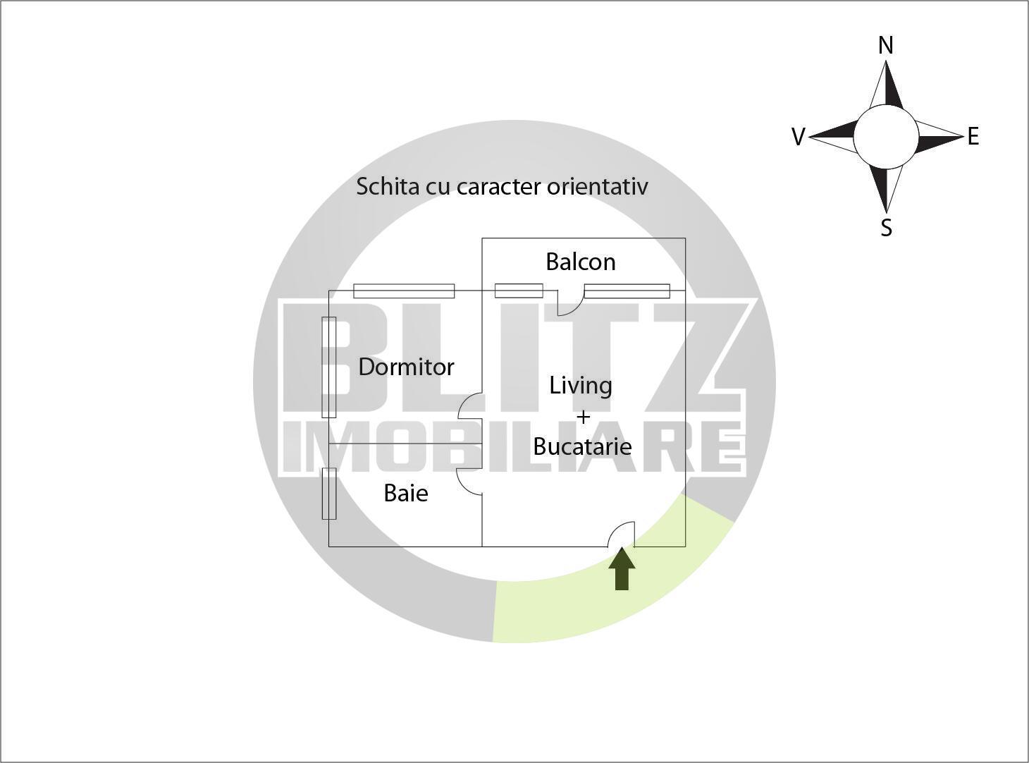 Apartament de vânzare 2 camere Floreşti - 52930AV | BLITZ Cluj-Napoca | Poza1