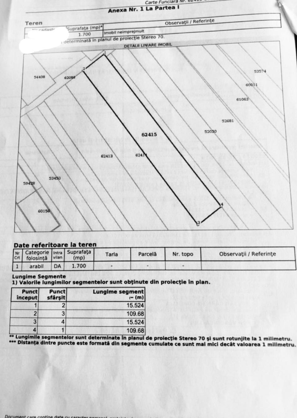Teren de vânzare Baciu - 52959TV | BLITZ Cluj-Napoca | Poza1