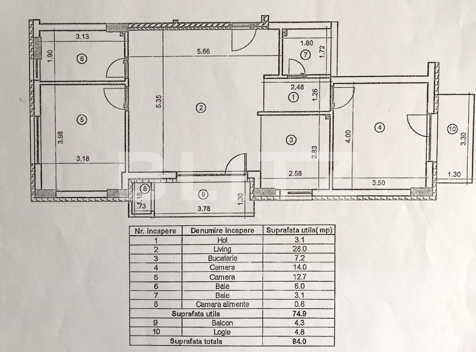 Apartament de vânzare 3 camere Manastur - 53004AV | BLITZ Cluj-Napoca | Poza14