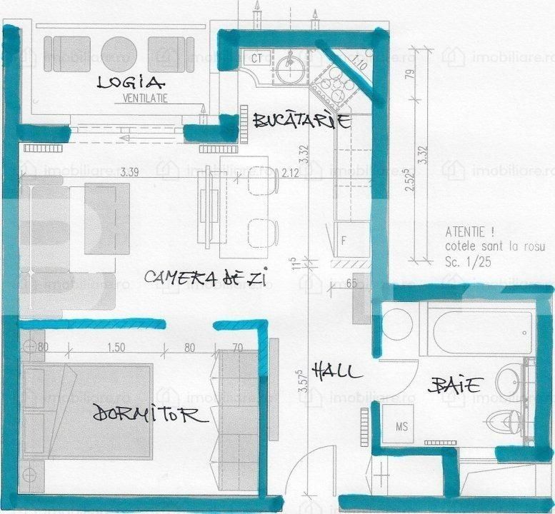 Apartament de închiriat 2 camere Central - 53144AI | BLITZ Cluj-Napoca | Poza12