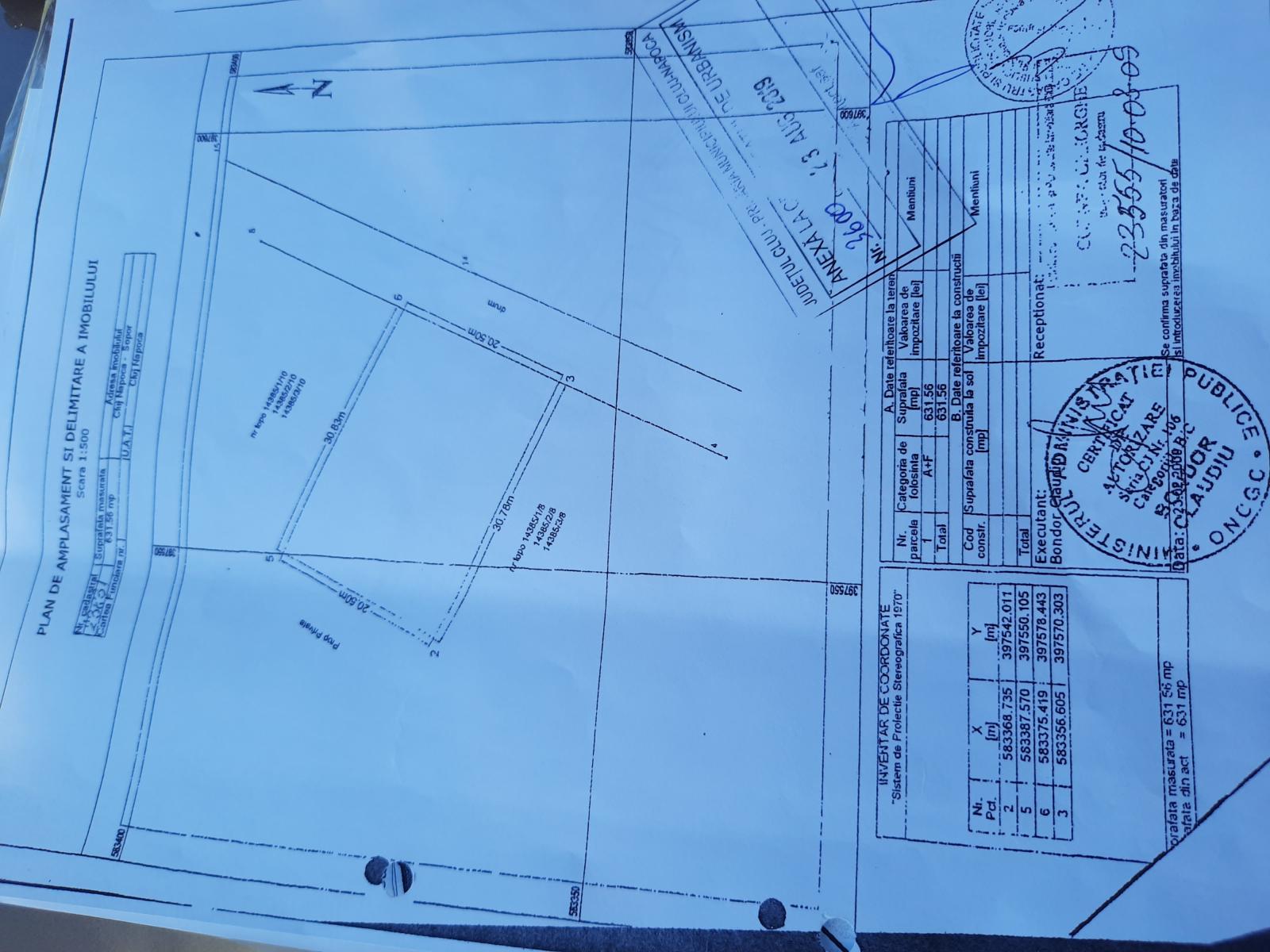 Teren de vânzare Borhanci - 53179TV | BLITZ Cluj-Napoca | Poza1