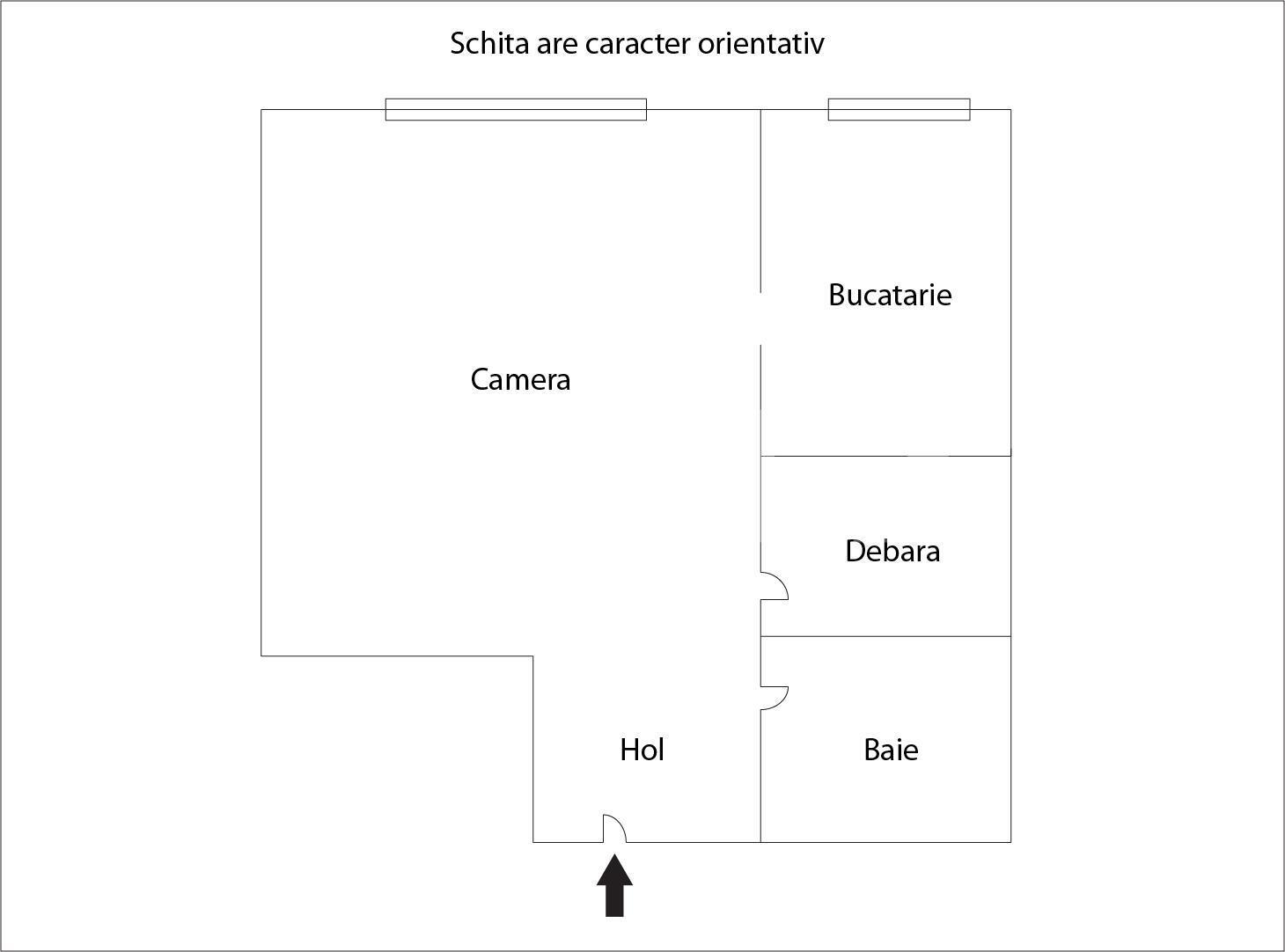 Garsonieră de vânzare Gheorgheni - 53198AV | BLITZ Cluj-Napoca | Poza1