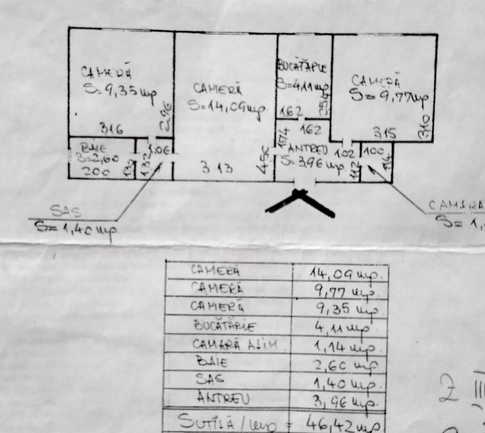 Apartament de vânzare 3 camere Manastur - 53244AV | BLITZ Cluj-Napoca | Poza1