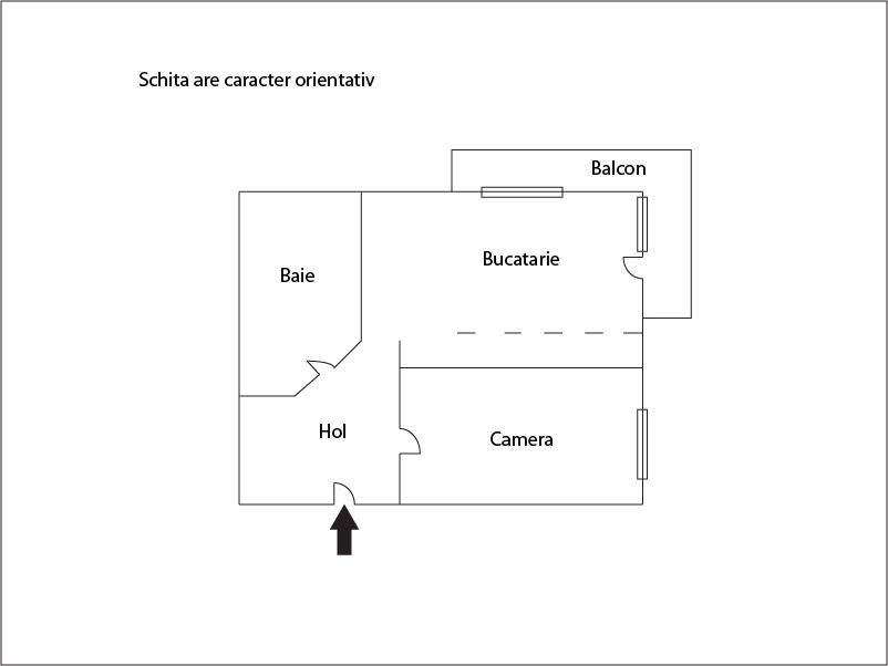 Garsonieră de vânzare Floreşti - 5351AV | BLITZ Cluj-Napoca | Poza1